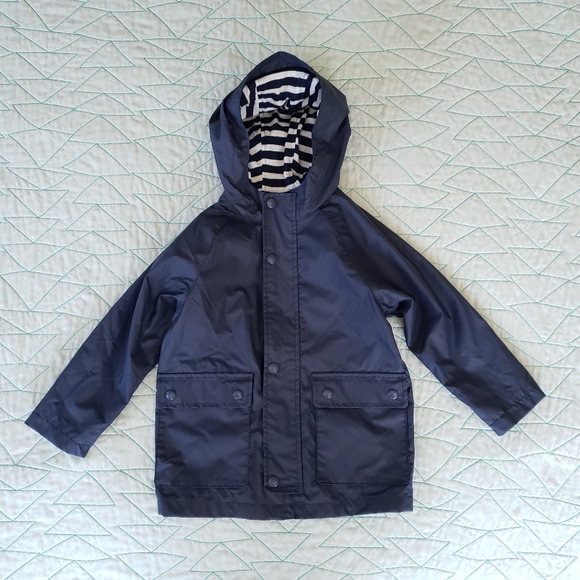 GAP Other - Baby Gap Elysian Blue Raincoat Hooded Jacket Size 4T